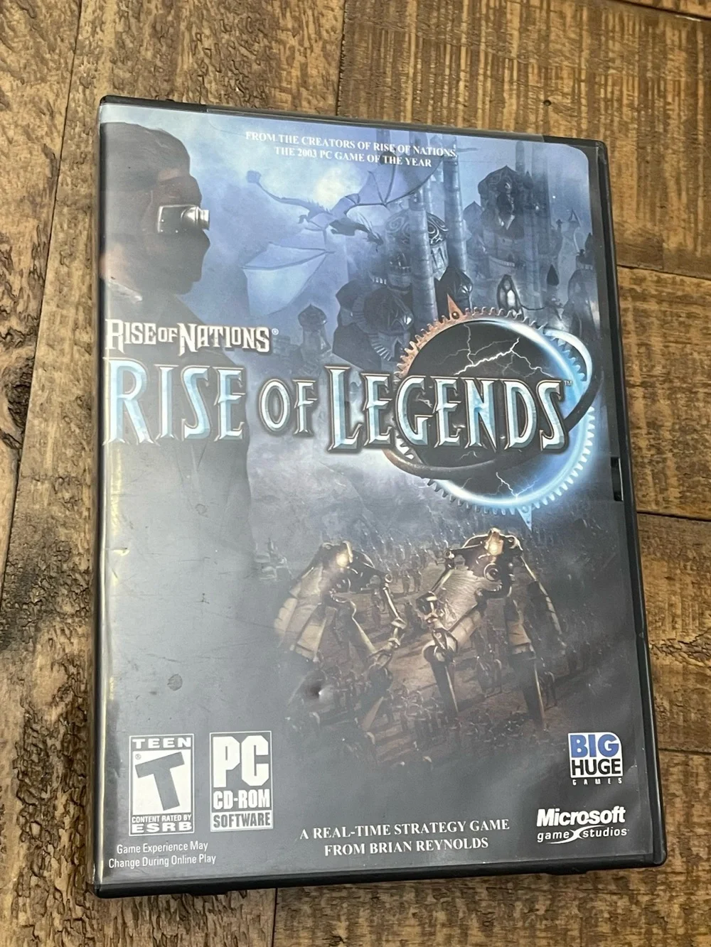 Microsoft Rise of Legends PC Game - Blue and Black Artwork